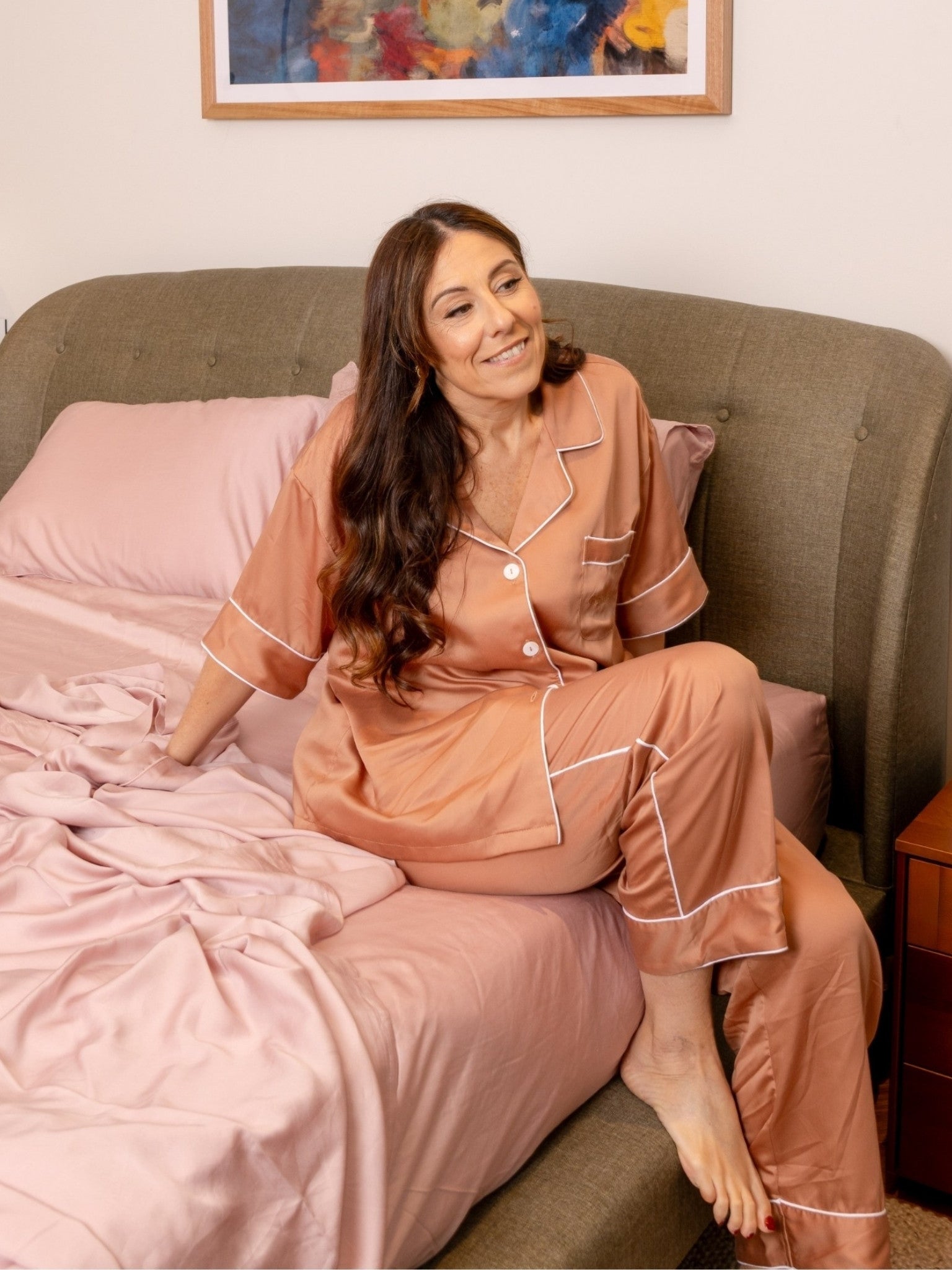 Menopause Cooling Pyjama Autumn-Winter Set