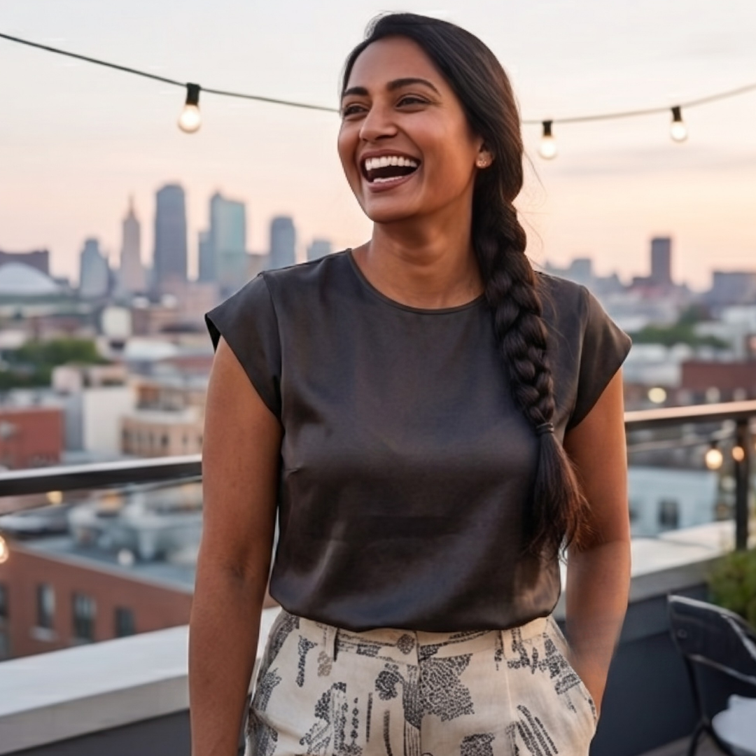 Cap Sleeve Cooling Top